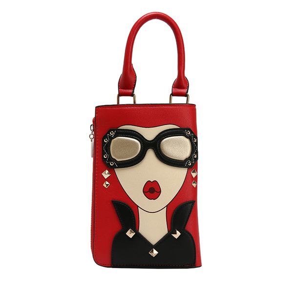 

luxurys designers bags fashion bag portable women handbag cartoon phone pack pu messenger handbags shopping wallets straddle handbag color 4