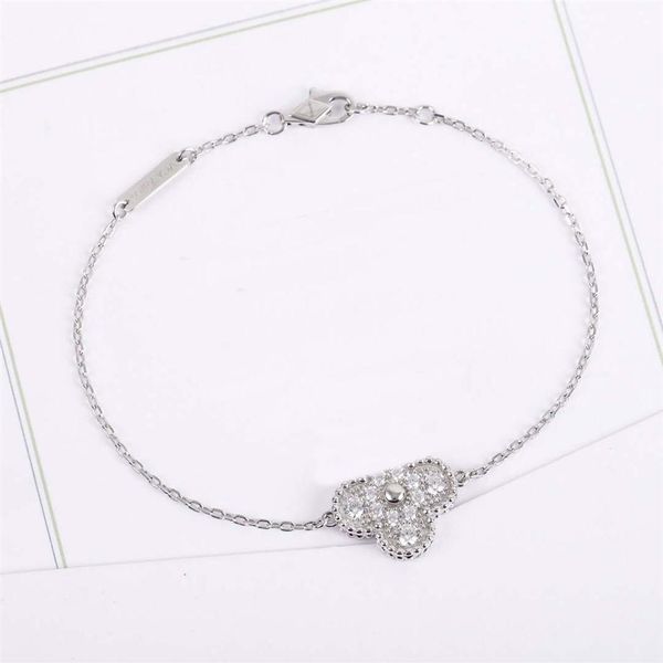 

s925 silver 1.5cm flower bracelet with all diamond for women wedding jewelry gift web116251s, Golden;silver
