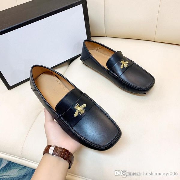 

a3 man business male shoes fashion men wedding designer dress formal shoes leather luxury mens office sapato social masculino party shoe siz, Black
