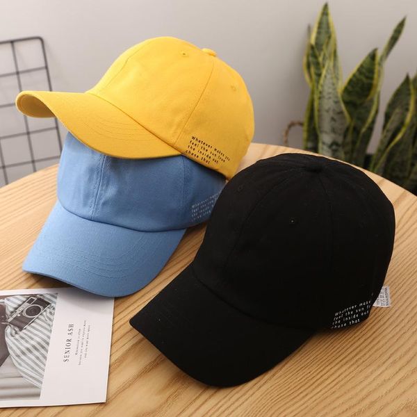 

ball caps casual cotton baseball cap for men women solid color sun hat summer boys girls snapback hip hop curved brim dad, Blue;gray