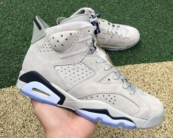 

jumpman 6 georgetown basketball shoes 6s magnet/college navy fashion trainers luxurys designer sneakers original