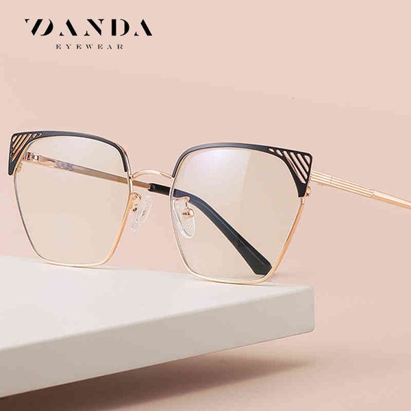 

sunglasses style spring cut-out metal flat glasses wh4 6g, White;black