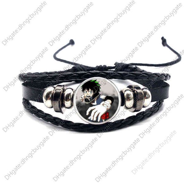 

accessories: my hero time cowhide bracelet woven adjustable animation, Silver