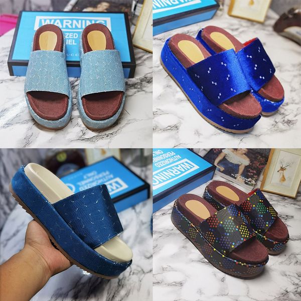 

full letters velvet beach shoes women thick bottom slippers summer outdoor flat sandals ladies flip flops