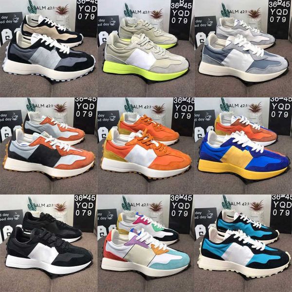 

white navy 327s men running shoes aluminum black blue red blue grey silver orange light beige nightwatch green women trainers sports