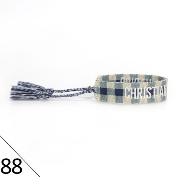 

designer woven friendship bracelet luxury brand for women leopard printed rope bracelets embroidery braided with tassel bangle men jewelry c, Golden;silver