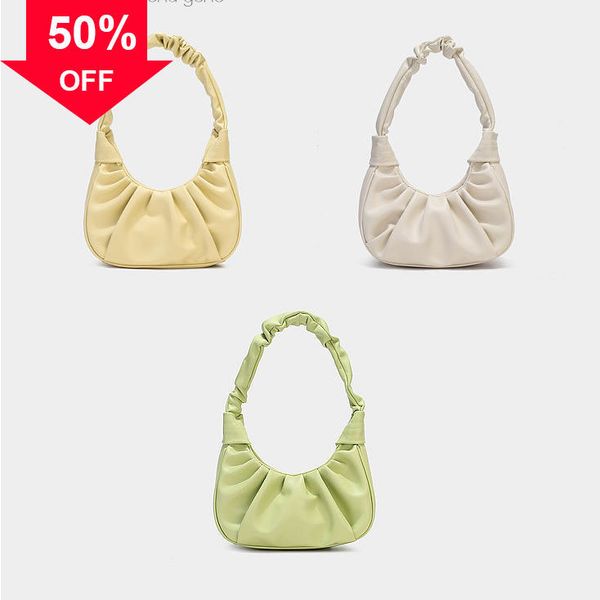 

it new summer hand-held fold armpit fashionable retro women's totes shoulder bag