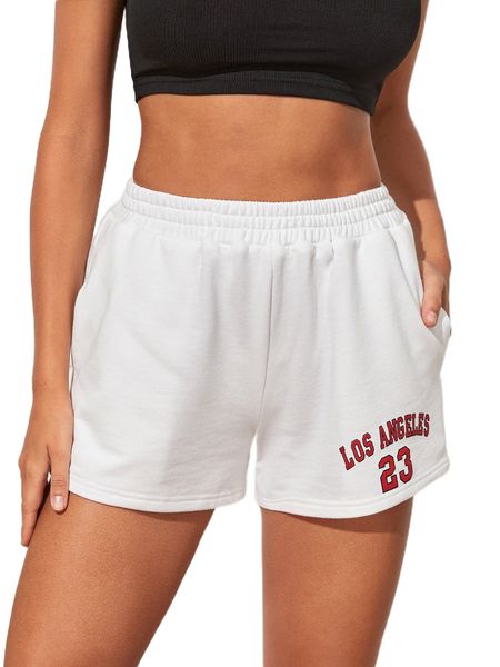

letter graphic track shorts r8uo#, White;black