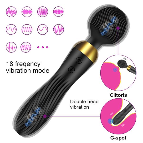

magic wand vibrators for women big av magic wand stick female g spot massager clitoris stimulator toys for woman