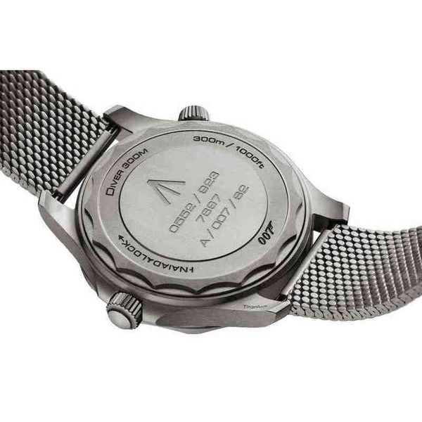 

904l men's automatic mechanical watch diver no time to die limited edition stainless steel matte ceramic bezel bracelet 42mm, Slivery;brown