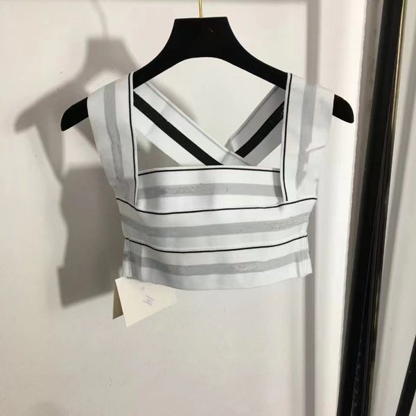 

women's ribbon tanks & camis with small letter yoga fittness vest bottom crop tube fashion streetwear, White