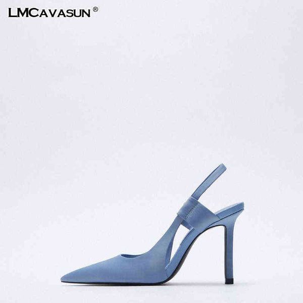 

dress shoes lmcavasun spring blue pointed toe women dress shoes thin high heel office lady 220316, Black