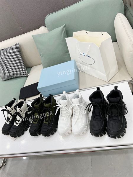 

2022 womens mens casual shoes sneakers flowers embroidery technical canvas shoe party platform chaussures trainers sneaker size35-45 rx22043, Black