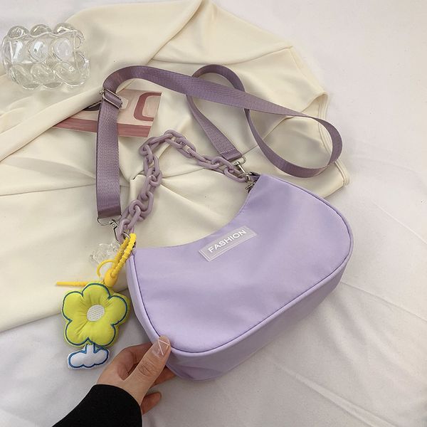 

2022 new nylon flap crossbody bag high capacity fashion bag
