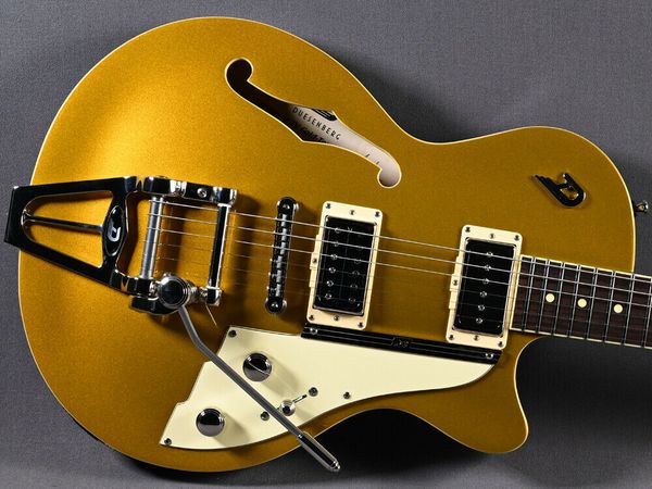 

duesenberg starplayer tv gold electric guitar