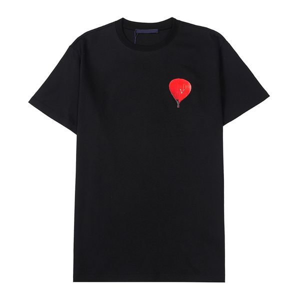 

2022 mens fashion t shirt designers men clothing black white tees short sleeve women's casual hip hop streetwear tshirts 555, White;black