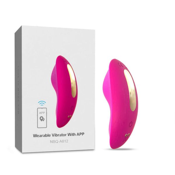 Aplicativo de controle borboleta vibrador estimulador de clitóris sem fio calcinhas vestíveis dildo para mulheres massagem erótico brinquedos sensuais