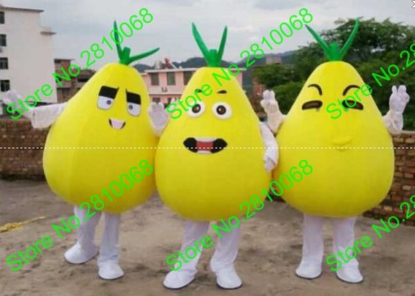 Maskottchenpuppenkostüm Syflyno Rapid Make EVA-Material Shatian Pomelo Maskottchenkostüm Obst Cartoon Bekleidung Werbung 594