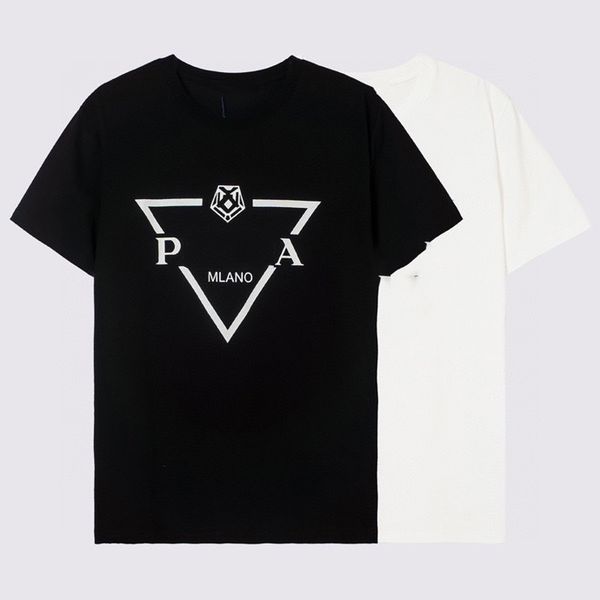 

2022 mens t-shirts luxury casual fashion street t shirt new designer short sleeve t shirts couples black and white size s-2xl stone 02, White;black