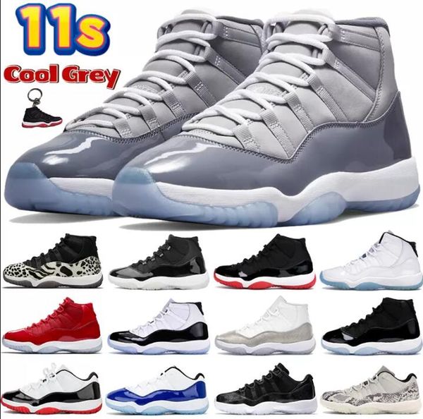 

cool grey jumpman 11 11s basketball shoes animal instinct 25th anniversary legend blue concord bred snake light bone mens sneakers women tra