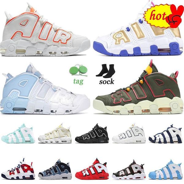 

boots fashion uptempos scottie pippen mens womens basketball shoes atlanta peace, Black