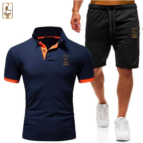 Lauf-Sets Marke Trainingsanzüge Männer Sommer Sport Anzüge Sportswear Sport Kleidung Gym Fitness Workout Training Sport Sets