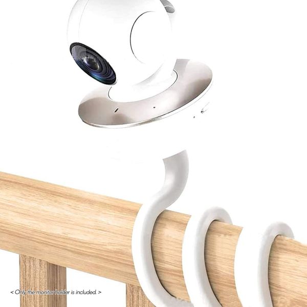 

universal baby monitor holder versatile twist mount with 1/4 inch screw for crib most monitors