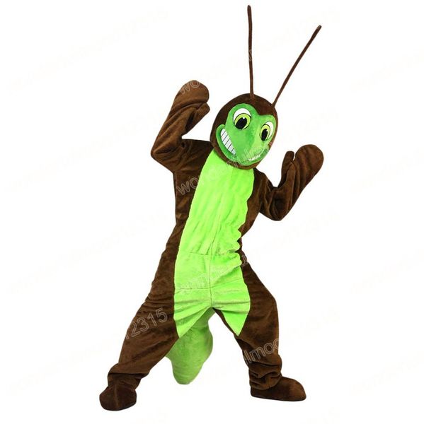 Costumi della mascotte della formica marrone di Natale Vestito unisex per adulti per feste a tema all'aperto di Halloween