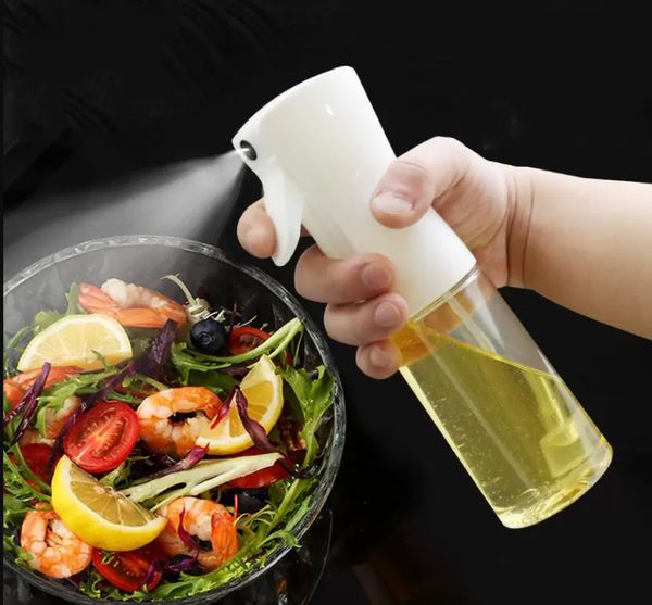 Flacone spray per olio in vetro da 200 ml nebbia fine continua Utensili da cucina Cucina Spruzzatore di olio d'oliva Per barbecue gratuito via mare