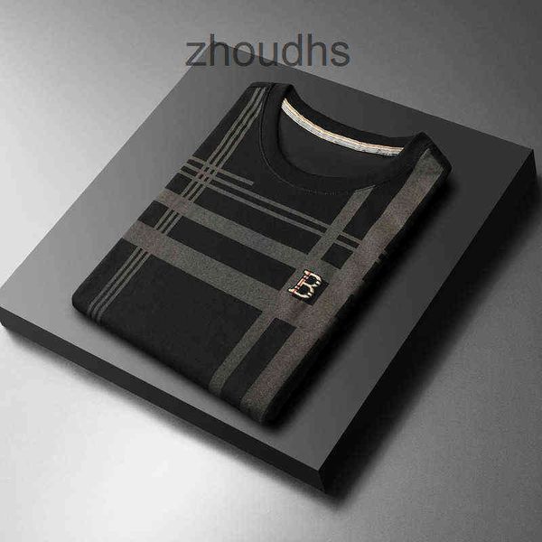 

brand 2023 designer classic b br t shirts and polo shirt solid color summer mercerized cotton stripe, White;black