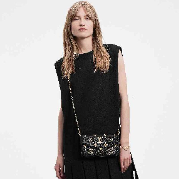 

other bags handbags m80482 pochette flicie chain bag women shoulder totes evening cross body bag g4db, Black;white