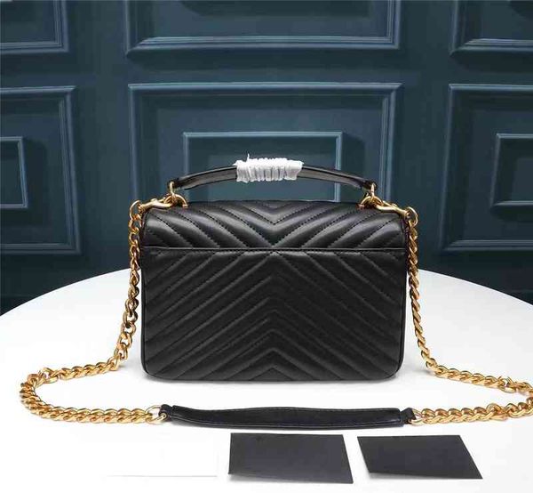 

cross bag new luxury designer leather women 2022 handbag messenger women's chain shoulder