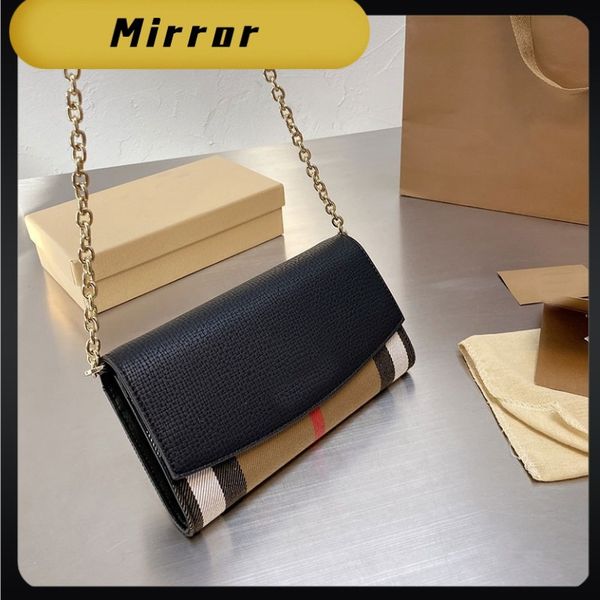 

mirror evening bags classic chain bag ladies striped flip messenger bags quality coin c