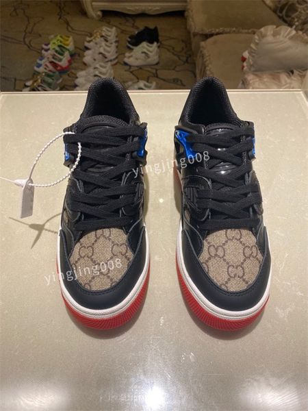 

2022 women men sneakers shoes grosgrain ribbon retro sneakers ladies flowers multicolor neoprene leather party wedding shoes size35-46, Black