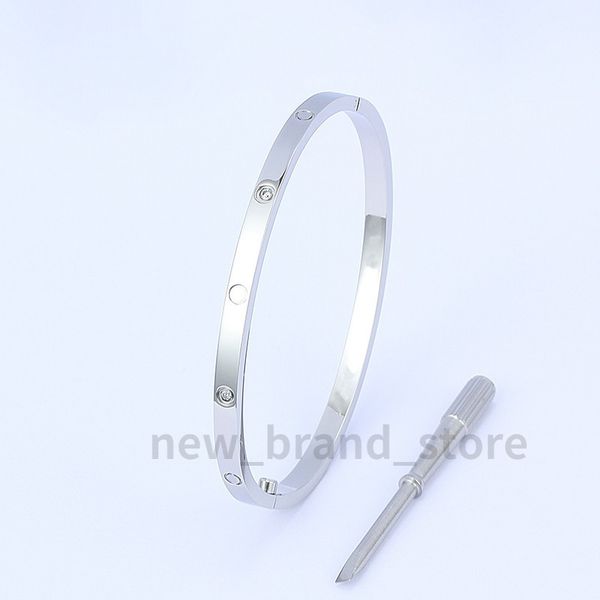 

designer bracelet thin gold bracelets bangles for women titanium steel lovers bracelet 16-19cm bangle, Black