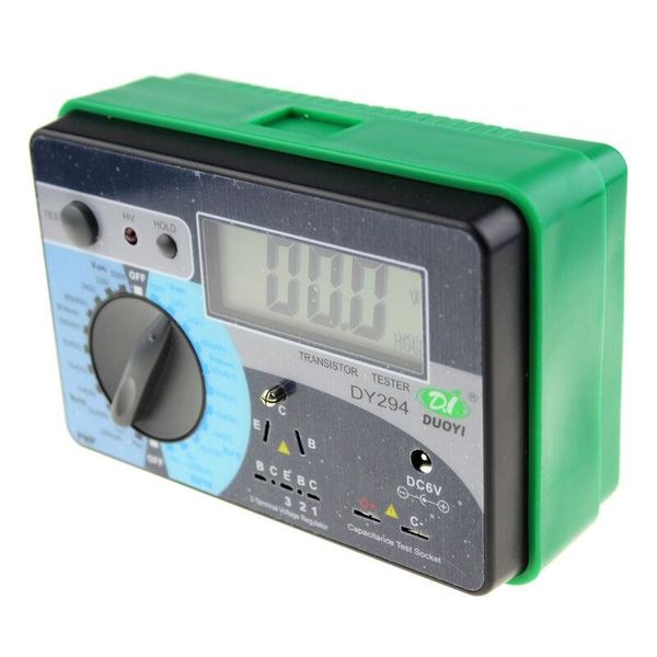 

dy294 multifunction digital transistor analyzer tester semiconductor diode triode reverse ac dc voltage capacitance fet