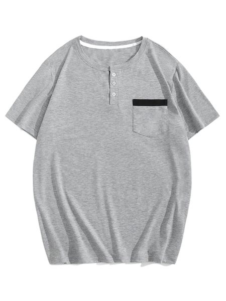 

men pocket front quarter button sleep p3ix#, Black;brown