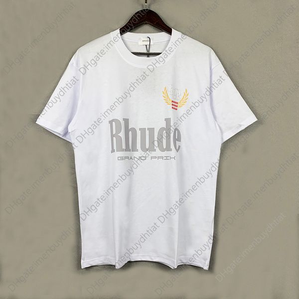 

t shirt designer sell well oversize rhude torment portrait t shirt men women hip hop streetwear summer 001, White;black