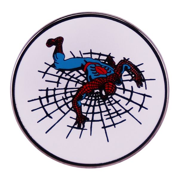 

hero movie brooch clothing hat pin badge jewelry, Blue