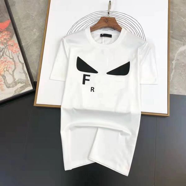 

new designer mens t-shirts summer t-shirt couple same style ss, White;black