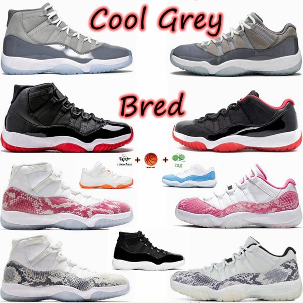 

2022 cool grey 11 11s mens basketball shoes 25th anniversary low bred animal instinct concord cap and gown men women sneakers trainers