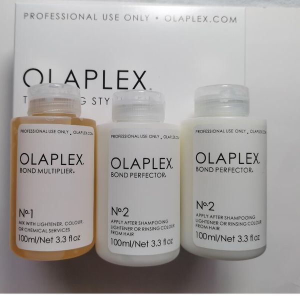 

olaplex traveling stylist kit 3pcsset bond multiplier perfector professional hair treatment oil fast ship6733823