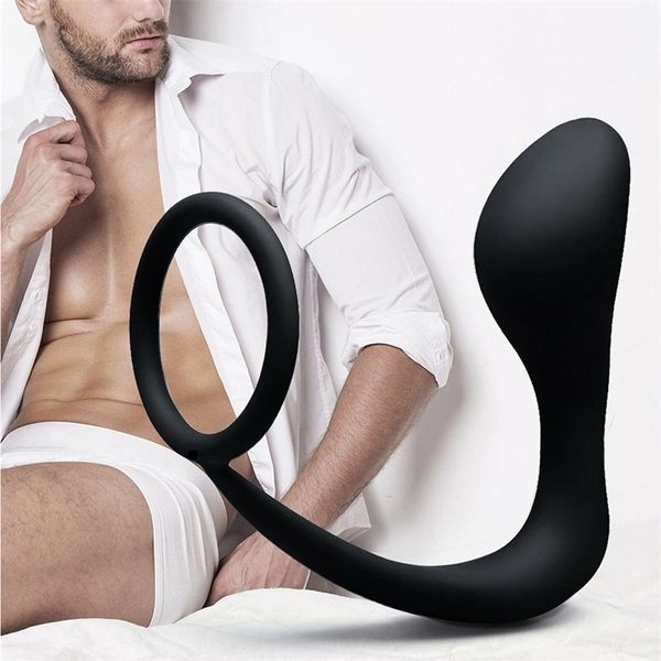Massageador de brinquedos sexuais Massageador adulto plug plug plug masculino estimulador de galo ring s Dildo