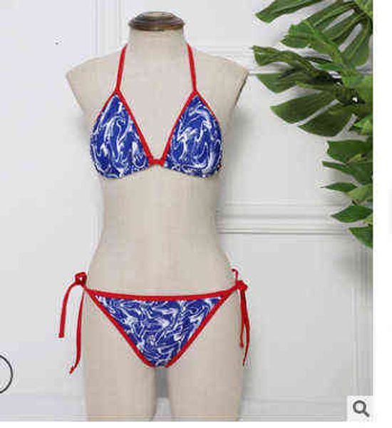 

letter bandage split letter bikini women's swimsuit, White;black