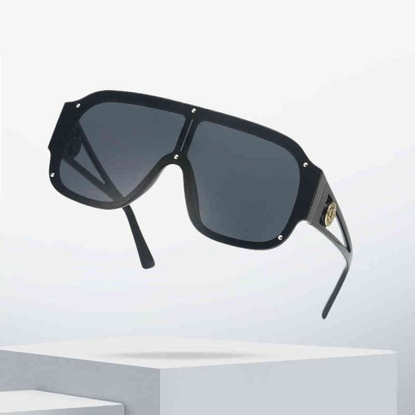 

new big frame sunglass for men and women in 2021, White;black