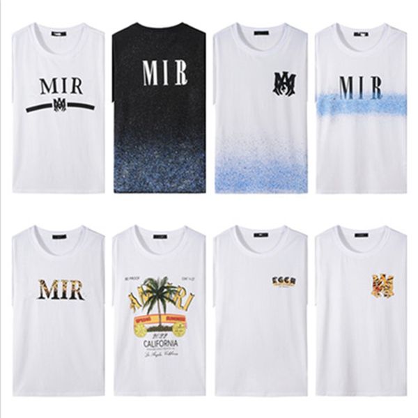 

2022 new tactical t-shirt amirs fashion print cotton top, Black;green