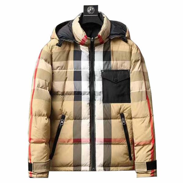 

men women's fashion winter jacket comfortable soft down jackets 90% goose casual designer mens slim fit coat clothing, Black