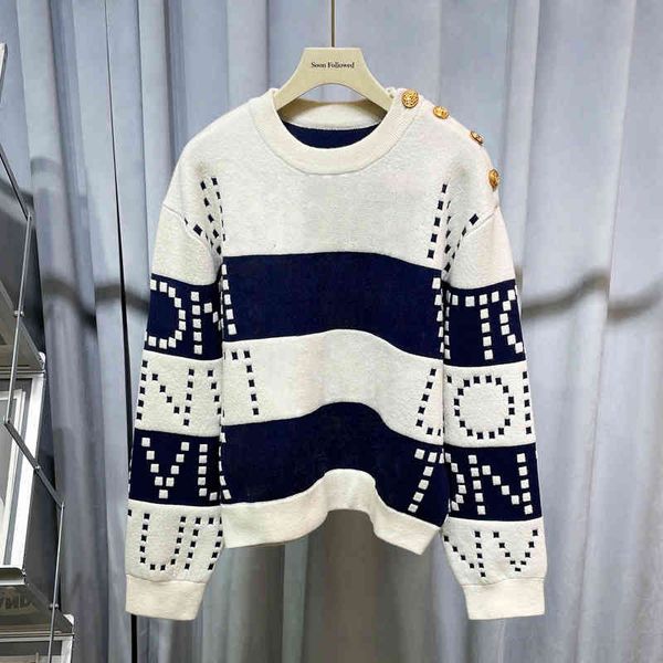 

women's knits & tees 2022 women's early spring printed sweaters with long sleeves and 865g, White
