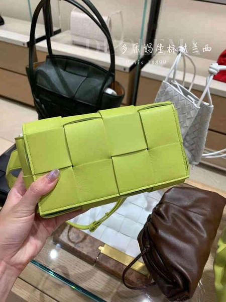 

bottegas bag handbags designer women's cassette woven square waist single shoulder pillow venetas leather cz