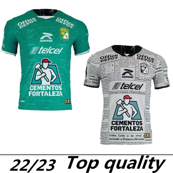 

2022 club leÃ³n fc soccer jerseys leon liga mx special 22 23 2023 davila barreiro meneses fernandez rodriguez tesillo ramirez colombatto jers, Black;yellow